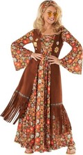 Costume hippie lungo donna