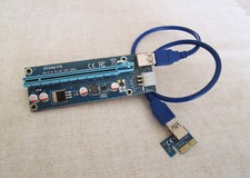 PCI-E 1x to 16x Riser ( GPU Extender ) USB 3.0