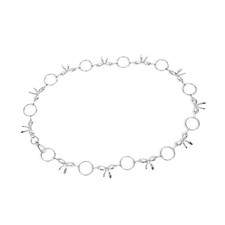 Cintura da donna con catena in vita Cintura a maglie per il corpo per