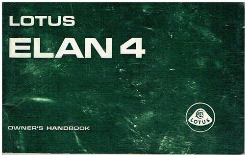 Lotus elan coupe - s4, &