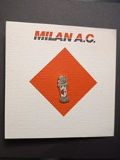 Pins Pin Badge Spilla trofeo Milan AC con confezione originale calcio coppa