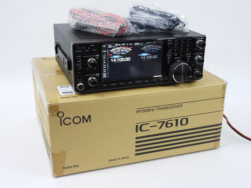 Icom 7610 50mhz ham - hf,