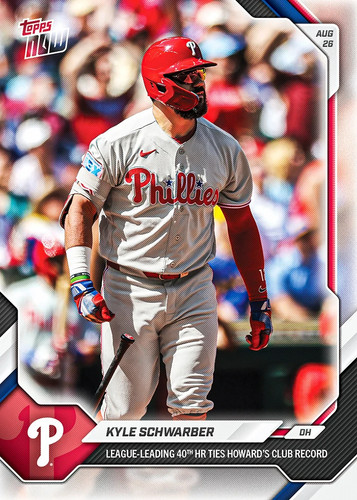 Kyle schwarber 40th 2026 - schwarber,