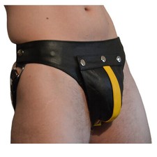 Jockstrap/slip in pelle