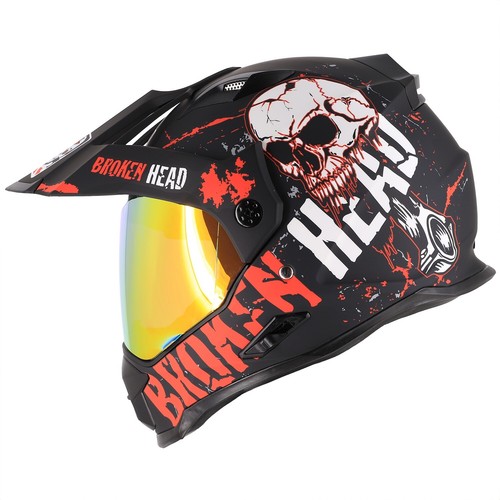 Broken head casco per enduro - head,