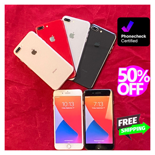 Apple iphone plus - 8, 64