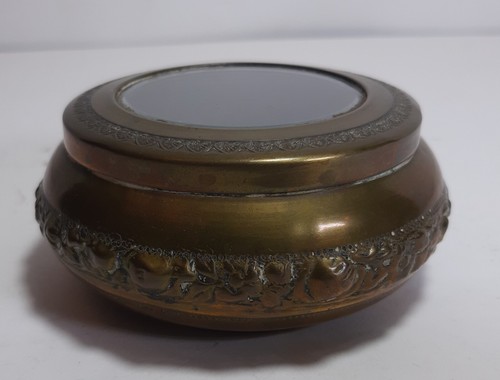 Antica scatola ottone - antica,