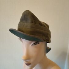 Cappello berretto con visiera basco militare stupida norvegese in lana