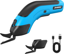 Forbici Elettriche Senza Fili con 2 Lame, Cesoie Potenti Ricaricabili 4V per Se