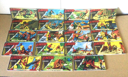 Lotto strisce zagor serie - 1°,