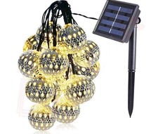 Moroccan Yellow Ball Solar