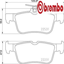 SET PASTIGLIE FRENO POSTERIORI