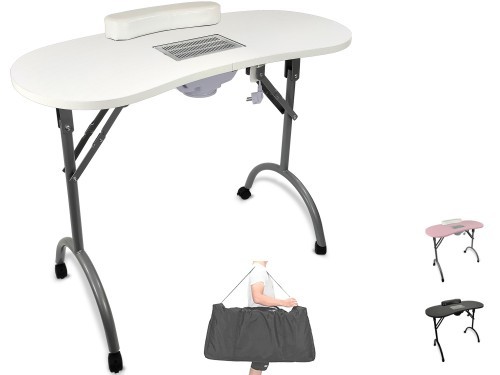 Tavolo manicure pieghevole con - manicure,