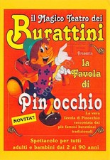 Postcard Pinocchio the Magic