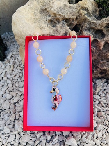 Collana cavalluccio marino - collana,