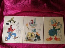 Walt Disney  3 Quadri Vintage