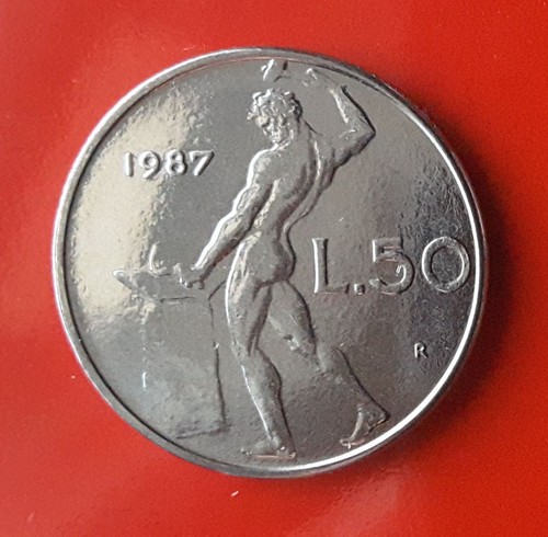 Lire 1987 errore più - 50,