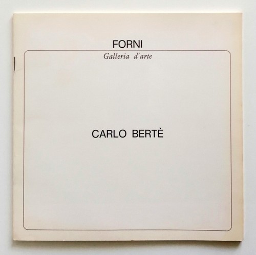 Carlo bertè galleria arte - carlo,