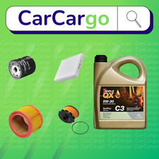 KIT TAGLIANDO PEUGEOT PARTNER 1.9 D DIESEL 1996-2015 OLIO ARIA ABITACOLO CARBURANTE TRIPLA QX
