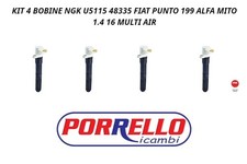 KIT 4 BOBINE ACCENSIONE ALFA