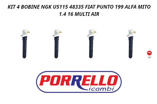 Kit bobine accensione ngk - 4,