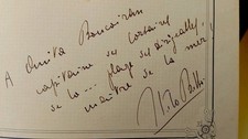 Italo Balbo autografo dedica album Tripolitania Crociera Aerea