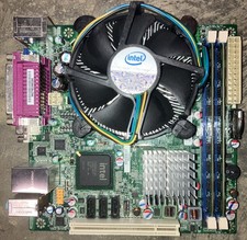 Intel DG41MJ Socket 775 Mini ITX scheda madre DDR2 SATA con C2D T8400 e 4 GB di RAM