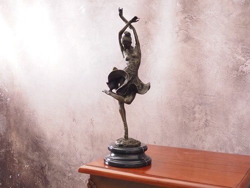 Scultura bronzo ballerina - scultura,