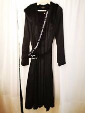Cappotto vestaglia DonnaKaran Vintage Nero con Cintura 