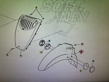 Parafango Anteriore Aprilia