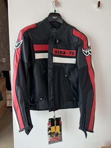 Giubbotto moto pelle berik - giubbotto, in