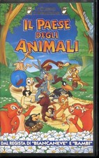 IL PAESE DEGLI ANIMALI - DAL REGISTA DI BIANCANEVE E BAMBI - VHS