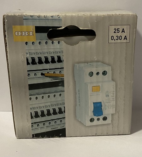 Interruttore poli 25a - fi, 2