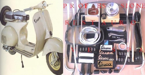Kit ricambi restauro piaggio - ricambi,