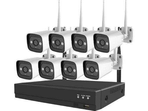 Kit nvr telecamere bullet - nvr,