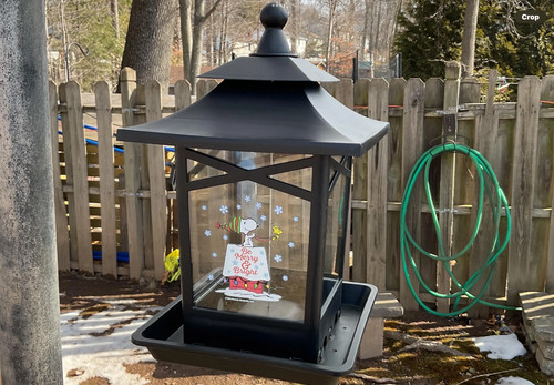 Gazebo mangiatoia per uccelli