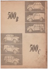 FIAT topolino  CATALOGO parti