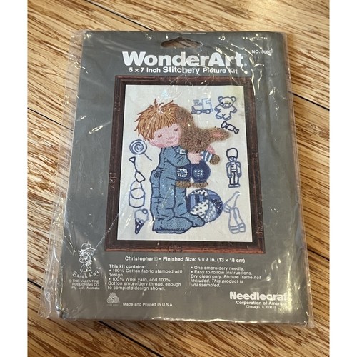 Kit cucitura vintage wonderart - vintage,