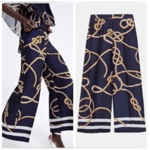 Zara navy blue nautical rope - navy,