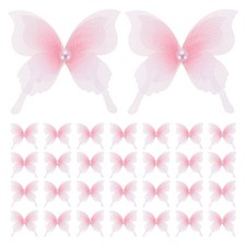 30Pcs Butterflies 1.8"x2"