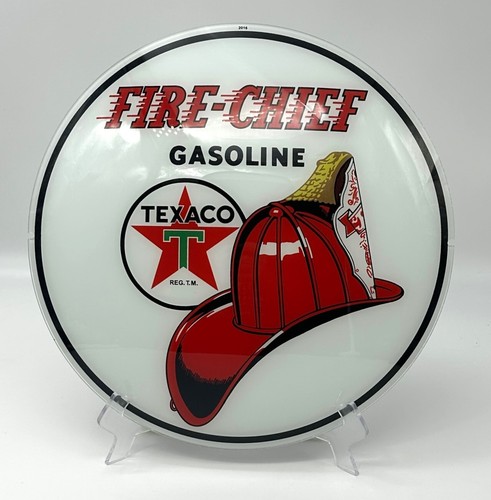 Texaco fire chief glass - 13.5",