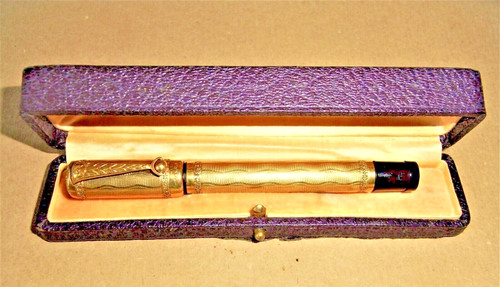 Antica penna stilografica oro - ,