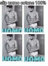 6-12 SLIP UOMO NOTTINGHAM 100%