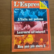 Rivista L'espresso Espresso
