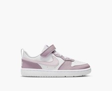 Nike Court Borough Bianco Lilla Scarpe Bambina Sportive Sneakers DV5457 134