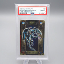 Yu-Gi-Oh PSA8 Blue Eyes White