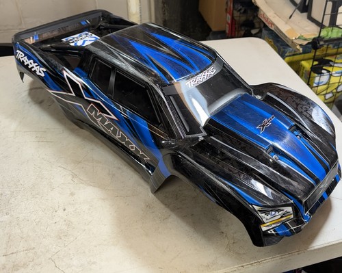 Corpo traxxas xmaxx blu - corpo,