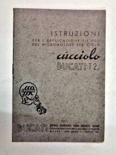 Ducati cucciolo uso - ducati,