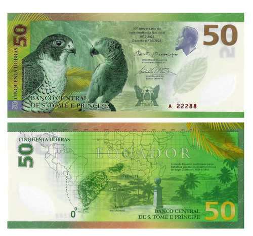 Banconota sao tomé and - sao,