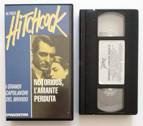 Vhs notorious amante - notorious, perduta